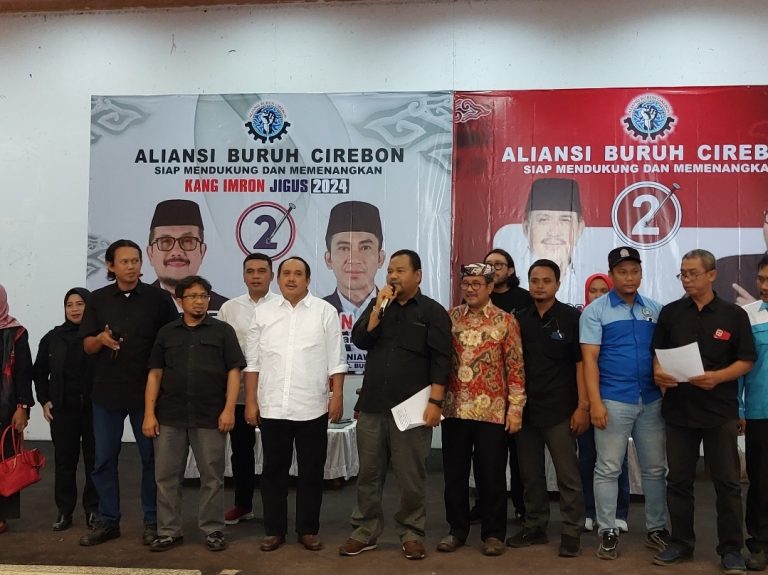 Aliansi Buruh Nyatakan Dukungan di Pilkada Untuk Imron-Agus