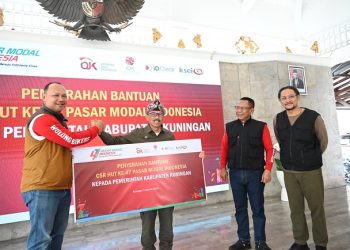 Kuningan Terima Bantuan CSR Pendidikan dan Sanitasi dari BEI