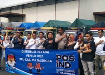KPU Majalengka Kebut Distribusikan Logistik Jelang Pilkada 2024