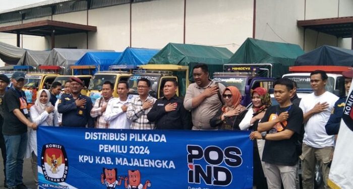 KPU Majalengka Kebut Distribusikan Logistik Jelang Pilkada 2024