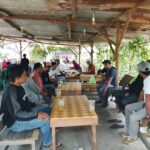 Forum lembaga 4 desa saat mengadakan rapat konsolidasi lintas lembaga (Foto: KIM)