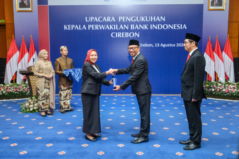 Jajang Hermawan Dikukuhkan Jadi Kepala BI Cirebon