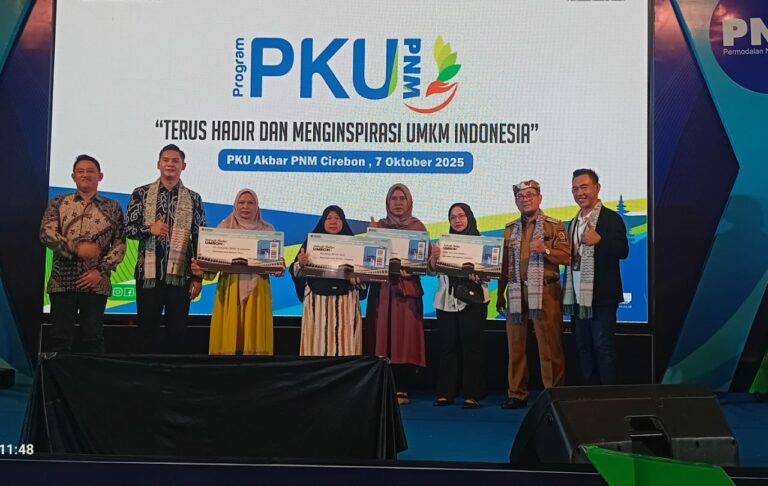 Dorong UMKM Naik Kelas, Bupati Imron Apresiasi Program PKU PNM di Kabupaten Cirebon