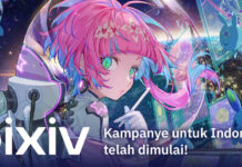 pixiv luncurkan kampanye perdana khusus Indonesia, Total hadiah peserta mencapai 3 Juta Rupiah!