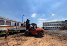 Relokasi Terencana: KAI Logistik Tangani Pemindahan dan Penataan 40 KRL Afkir ke TPSSK Pasirbungur