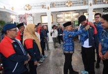Bupati Kuningan Lepas 37 Atlet ke Ajang BK Porprov XV Bandung