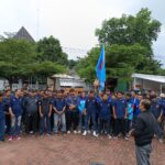 Buruh di Kabupaten Majalengka usai aksi tuntut kenaikan upah