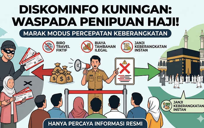 Diskominfo Kuningan: Waspadai Praktik Penipuan Layanan Haji