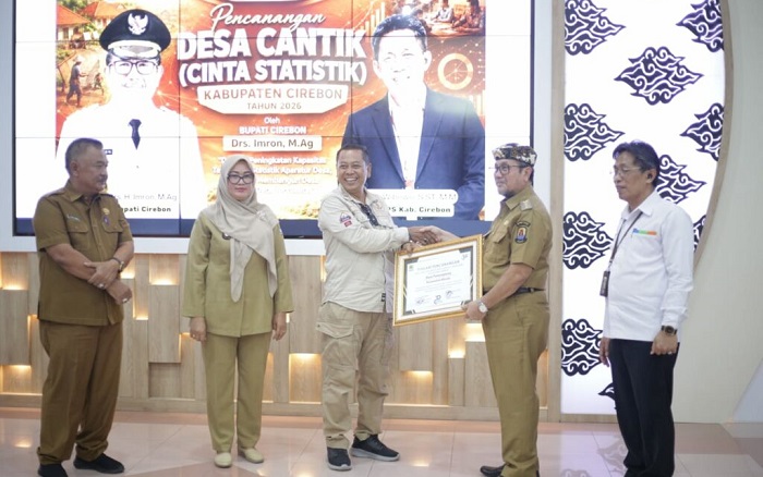 BPS Kabupaten Cirebon Tetapkan Tiga Desa Cantik 2026