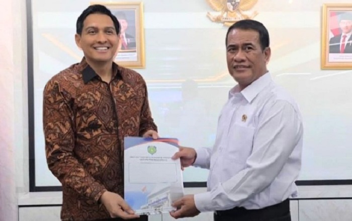 Bupati Indramayu Mohon Dukungan Sarpras ke Menteri Pertanian