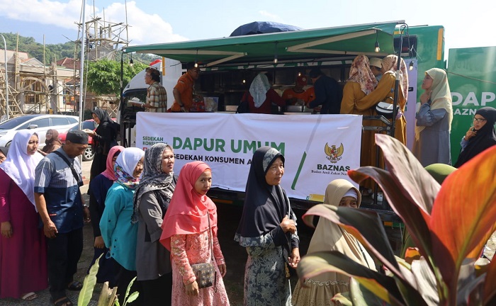 1000 Mustahik di Cigugur Terima Zakat dari Baznas Kuningan