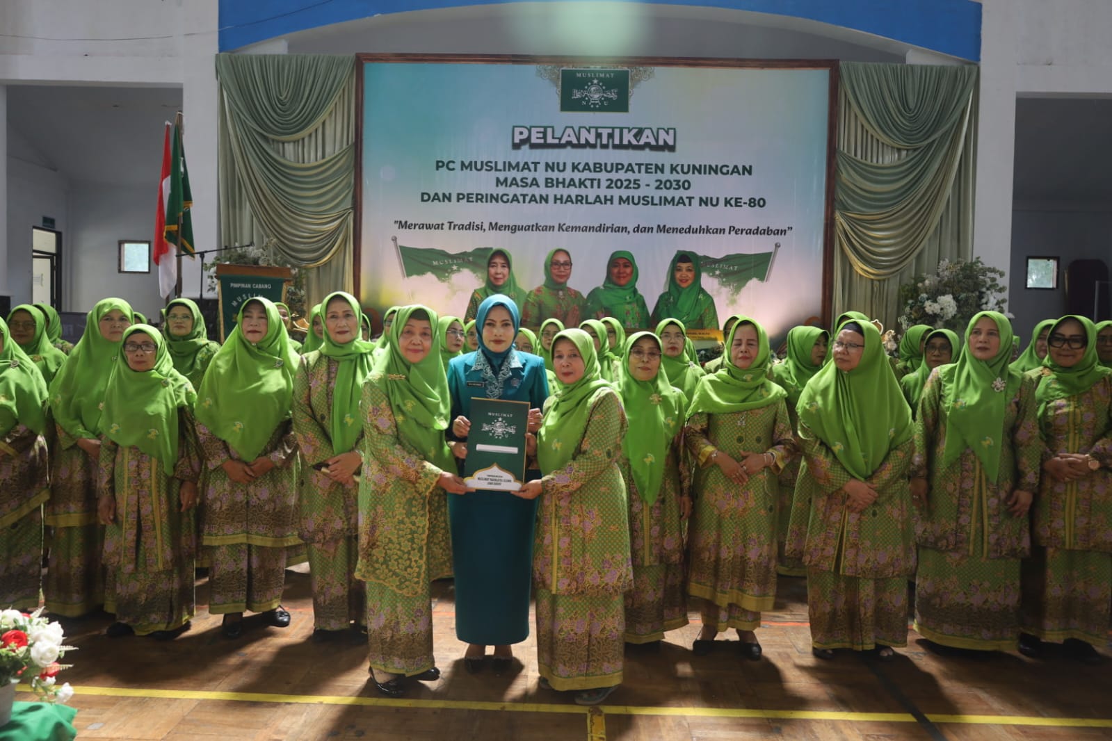 Kepengurusan Muslimat NU Kuningan Periode 2026-2031 Dilantik 