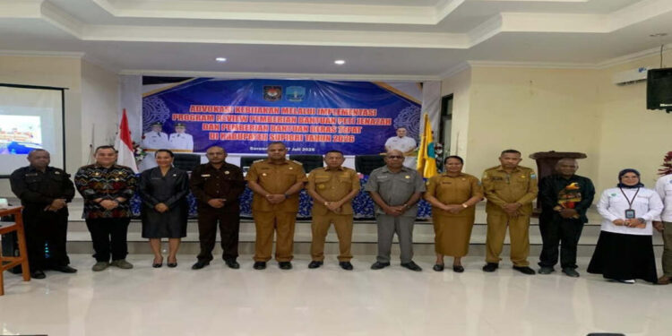 BSKDN Kemendagri Gelar Review Perdana Bersama Pemkab Supiori Utamakan Suara Warga Papua