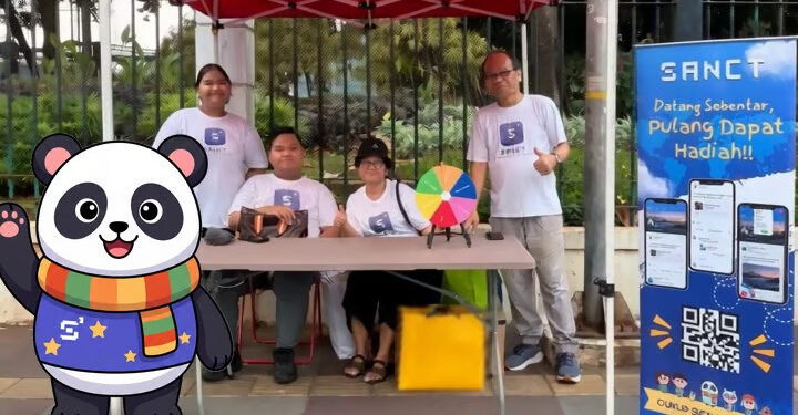 Sosial Media Baru untuk Sahabat Terdekat: Sanct Resmi Buka Closed Beta di Car Free Day Senayan