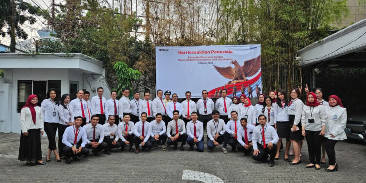BRI BO Gading Boulevard Peringati Hari Kesaktian Pancasila dengan Khidmat dan Penuh Semangat Kebangsaan