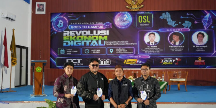 OSL Indonesia Berkolaborasi dengan SMSI Bangka Belitung Dorong Literasi Aset Kripto di Kalangan Mahasiswa