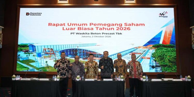 RUPSLB 2026 Waskita Beton Precast, Setujui Delegasi Kewenangan Persetujuan RJPP dan RKAP